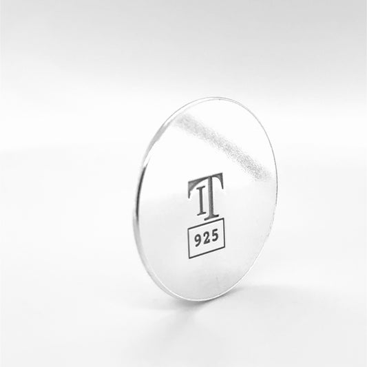 Golf Ball Marker - Sterling Silver - Moon