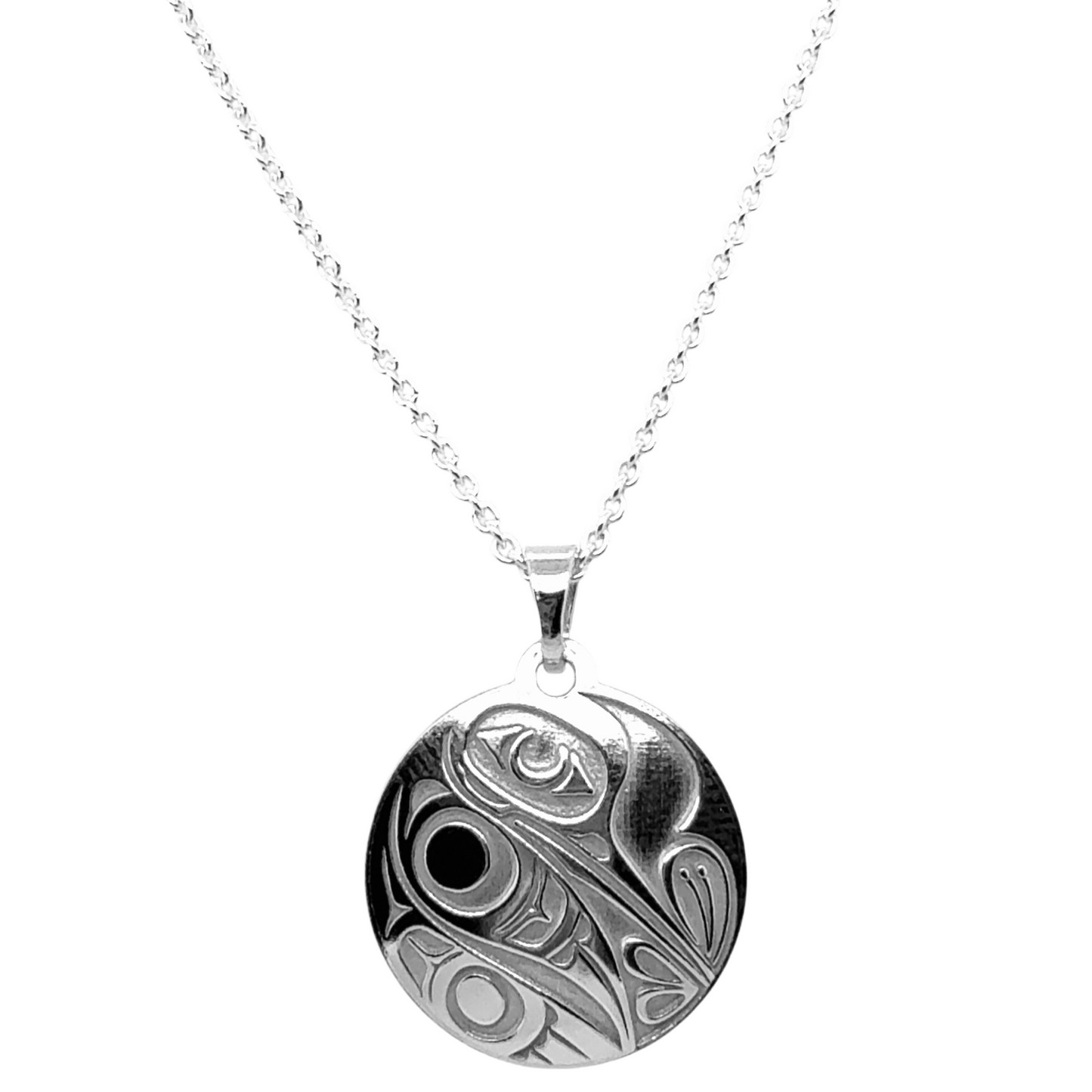 Sterling Silver Chain - Cable - 1mm width