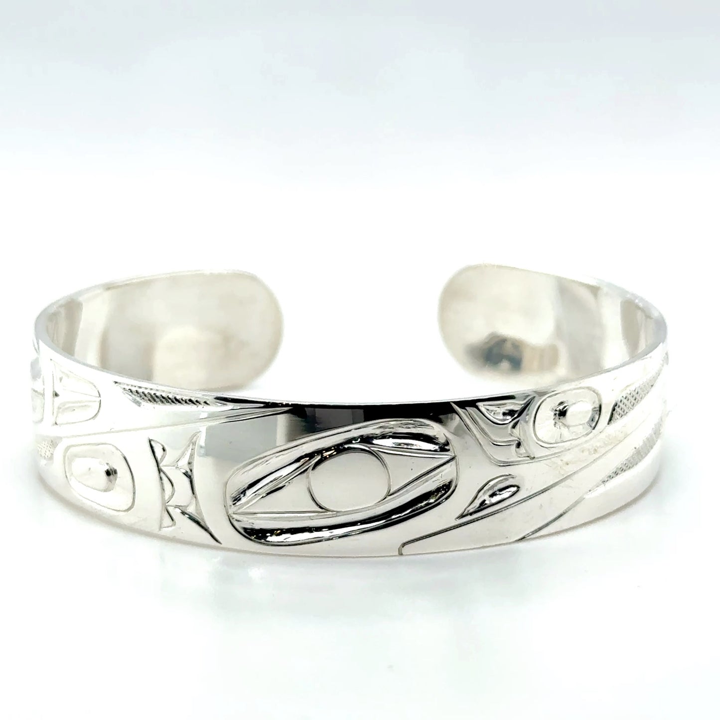 Bracelet - Sterling Silver - 1/2" - Hummingbird