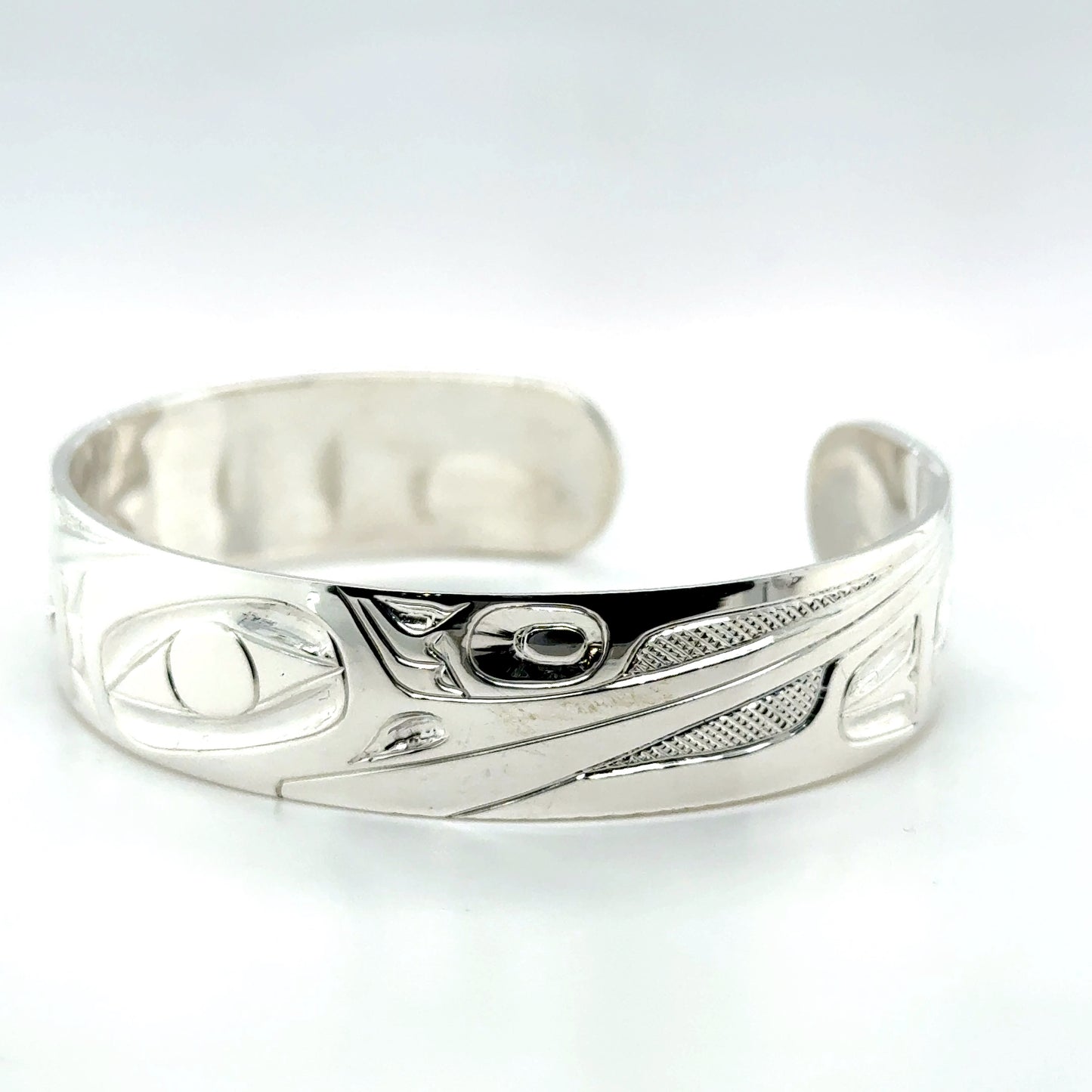 Bracelet - Sterling Silver - 1/2" - Hummingbird