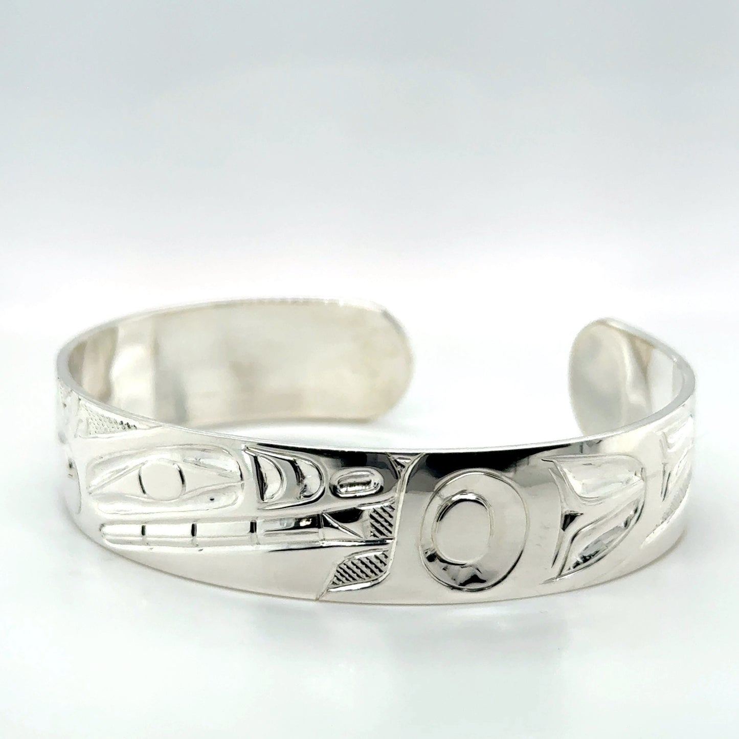 Bracelet - Sterling Silver - 1/2" - Orca