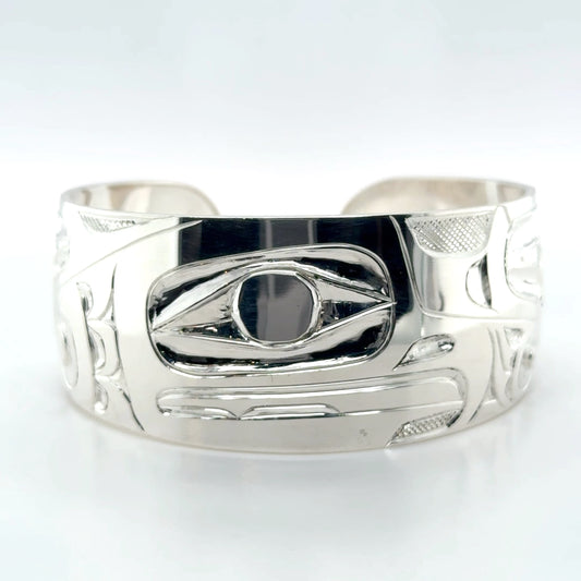 Bracelet - Sterling Silver - 1" - Eagle