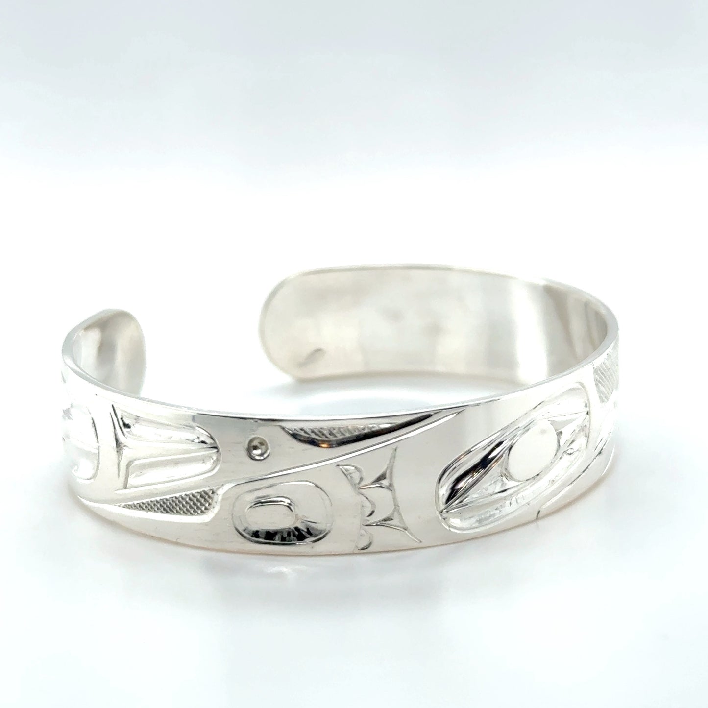Bracelet - Sterling Silver - 1/2" - Hummingbird
