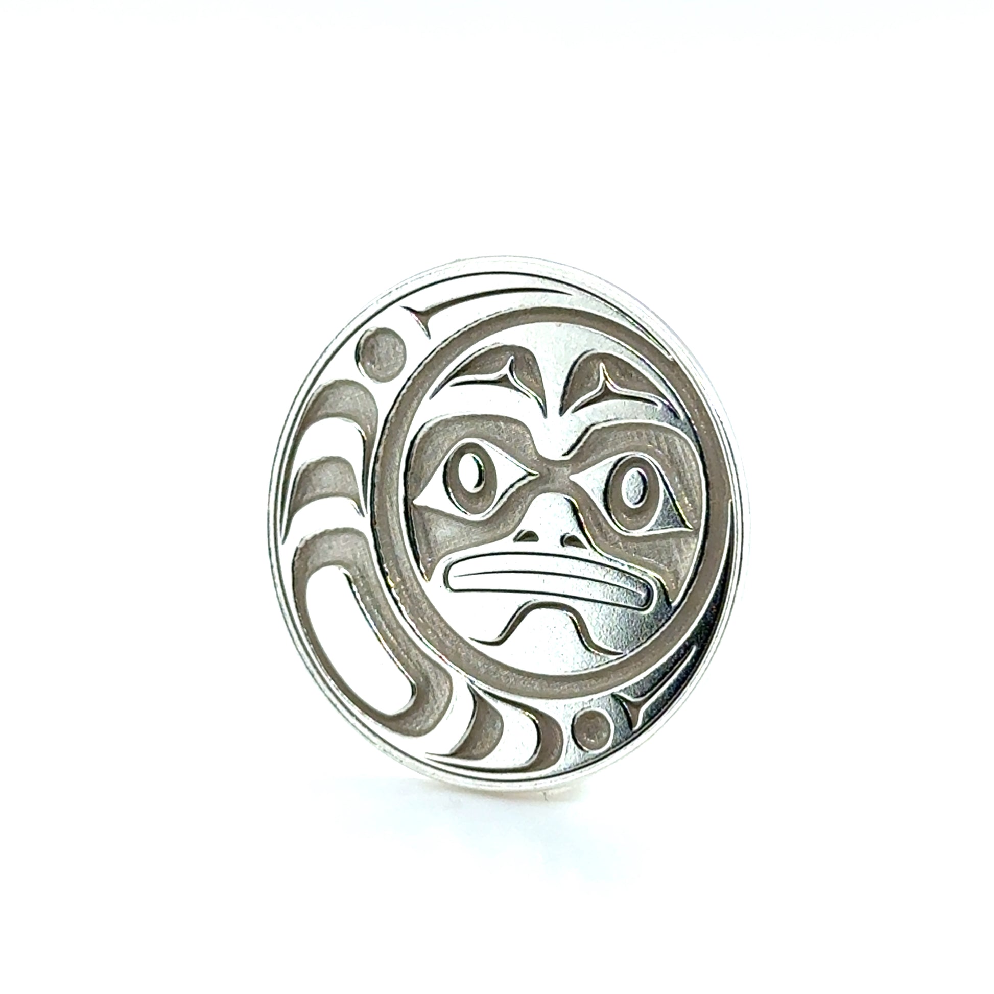 Golf Ball Marker - Sterling Silver - Moon