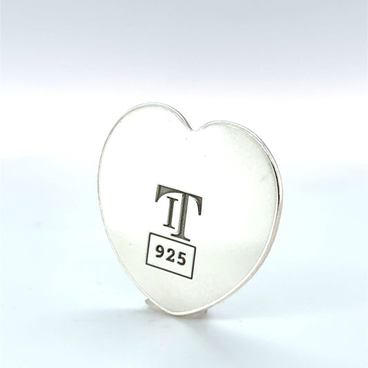 Golf Ball Marker - Sterling Silver  - Hummingbird Heart