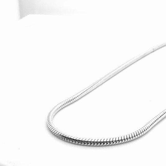 Sterling Silver Chain - Snake Chain - 1.5mm