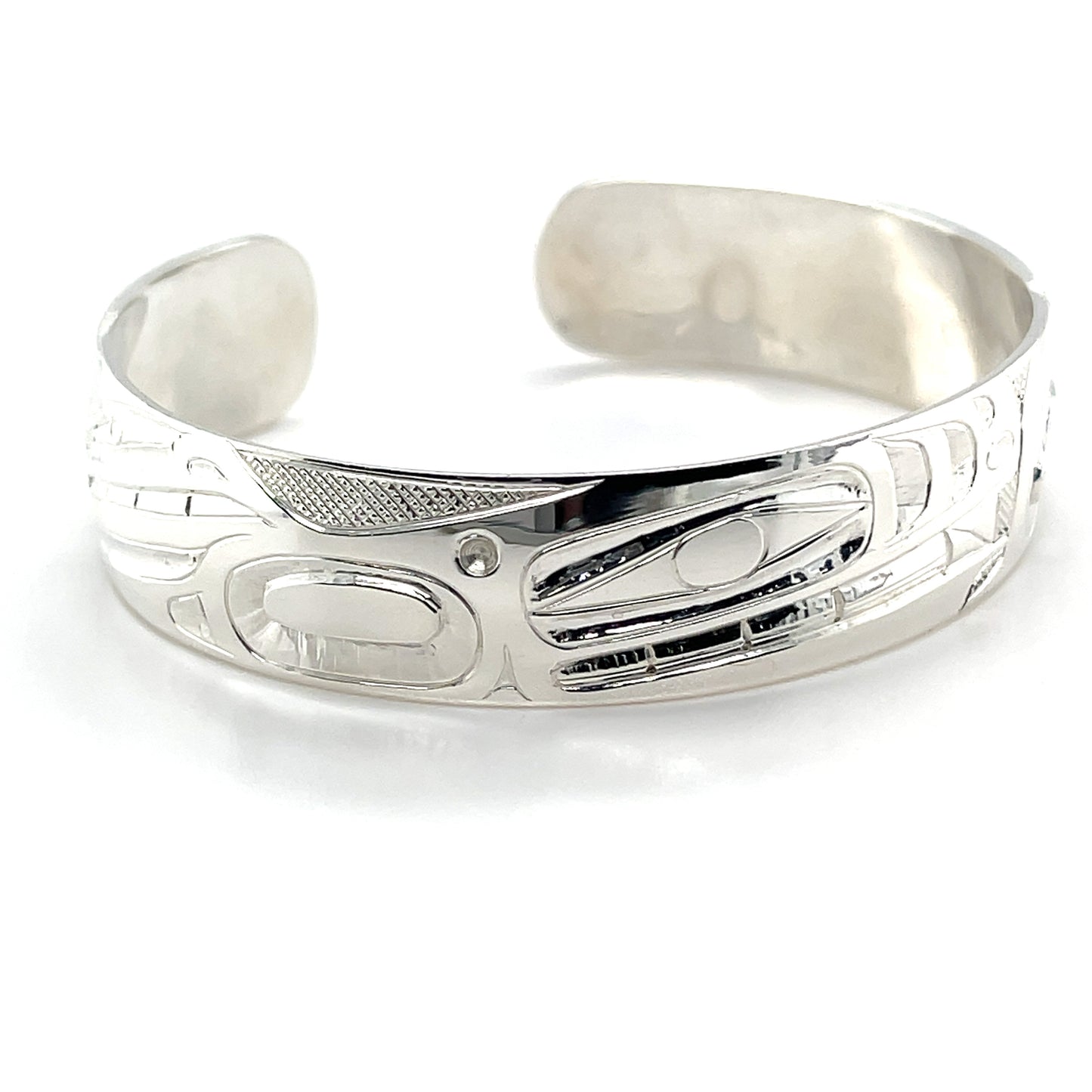 Bracelet - Sterling Silver - 1/2" - Orca