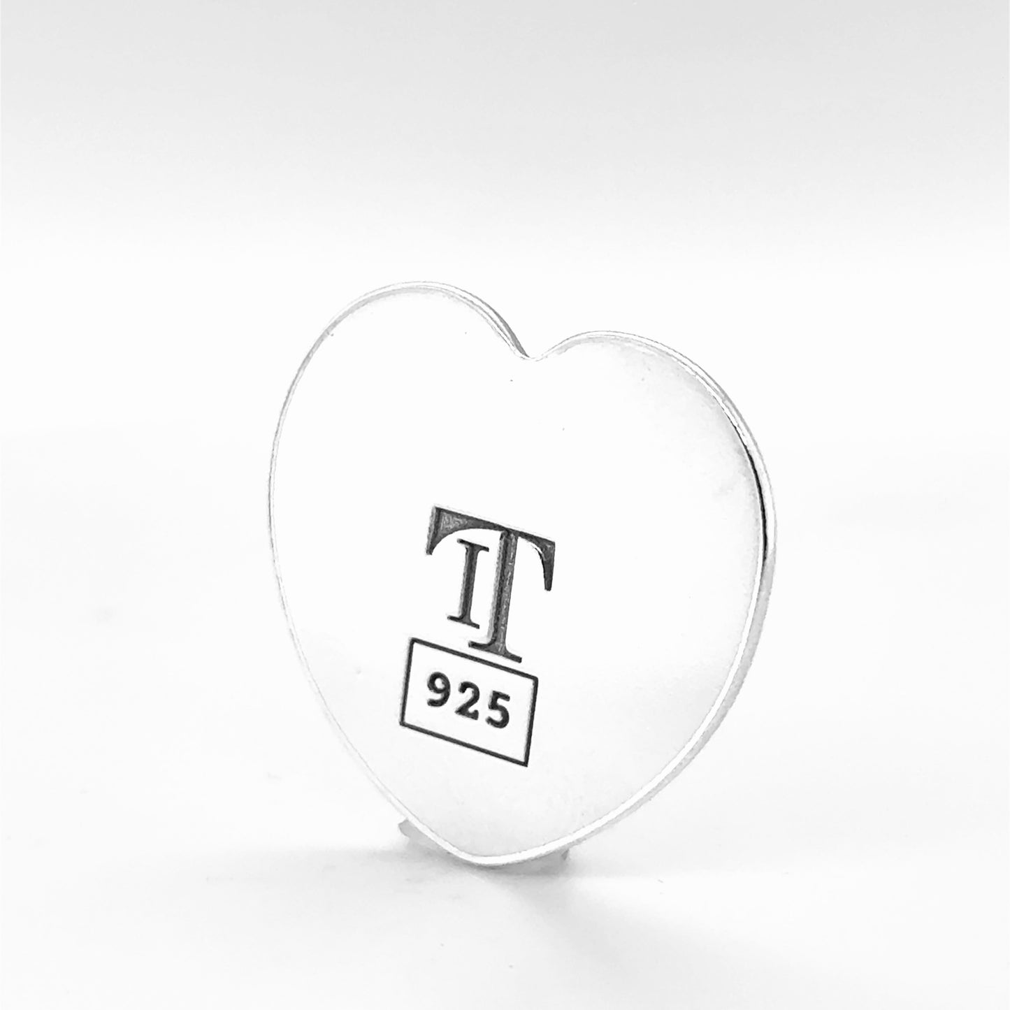 Golf Ball Marker - Sterling Silver  - Hummingbird Heart