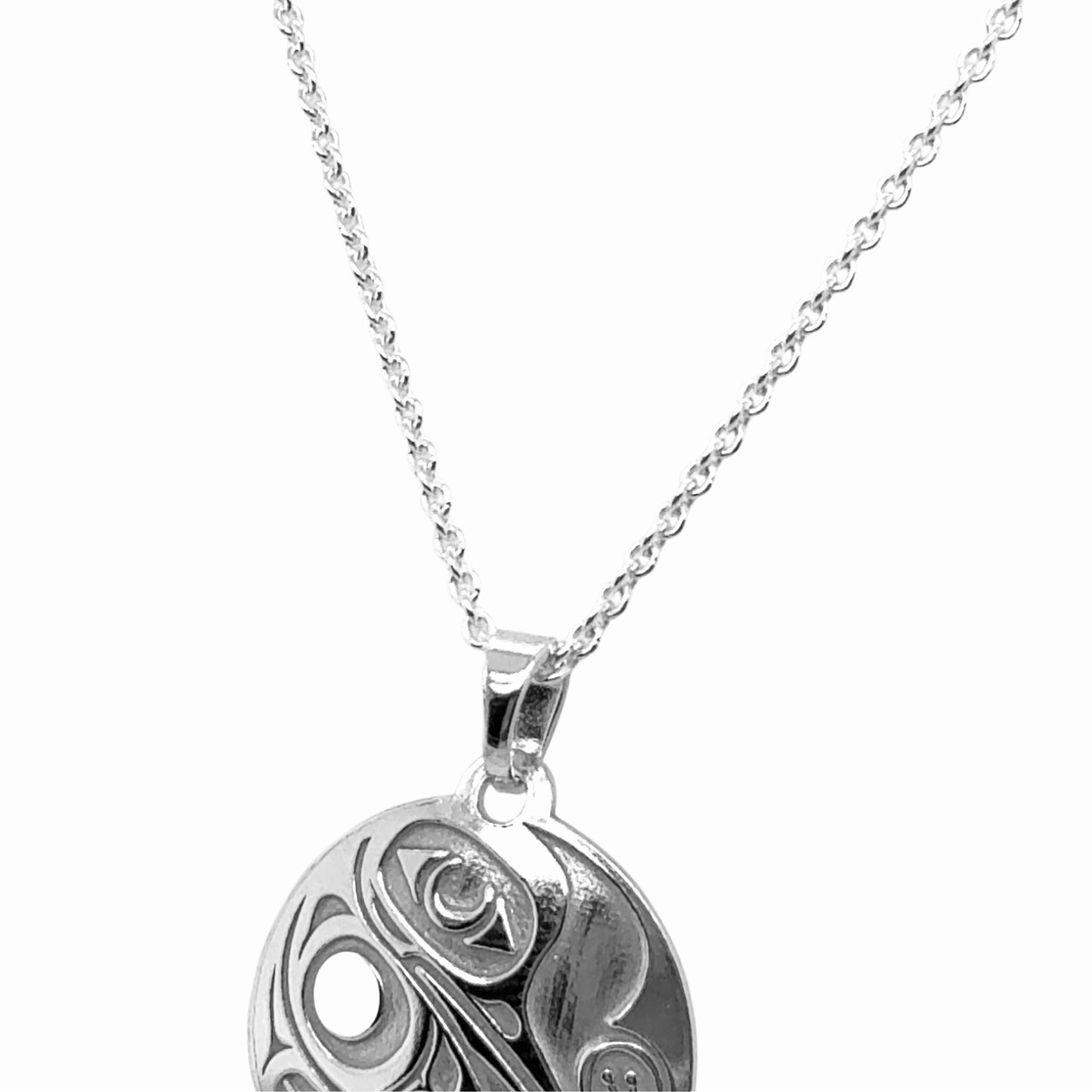 Sterling Silver Chain - Cable - 1mm width