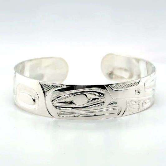 Bracelet - Sterling Silver - 1/2" - Eagle
