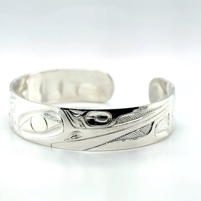 Bracelet - Sterling Silver - 1/2" - Hummingbird