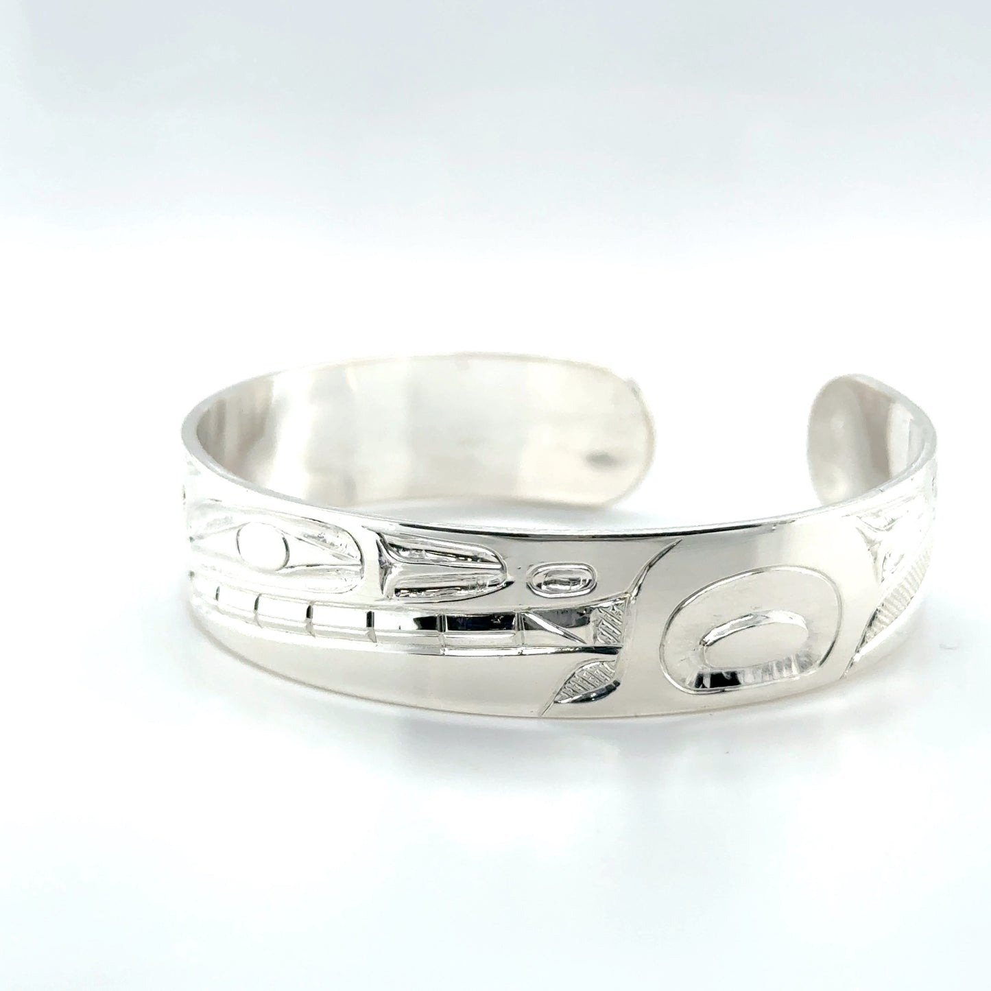 Bracelet - Sterling Silver - 1/2" - Orca