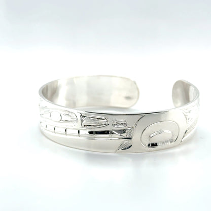 Bracelet - Sterling Silver - 1/2" - Orca