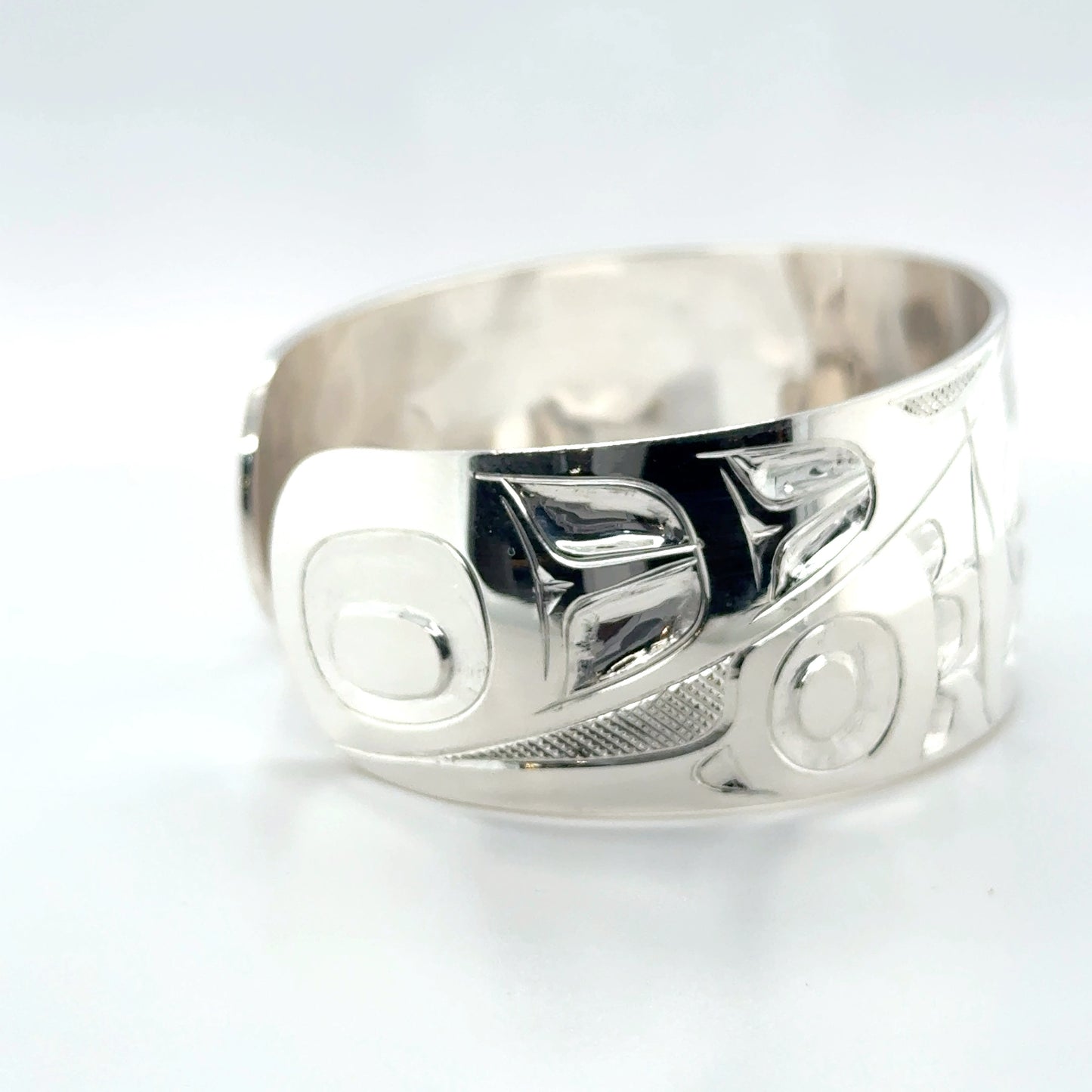 Bracelet - Sterling Silver - 1" - Eagle
