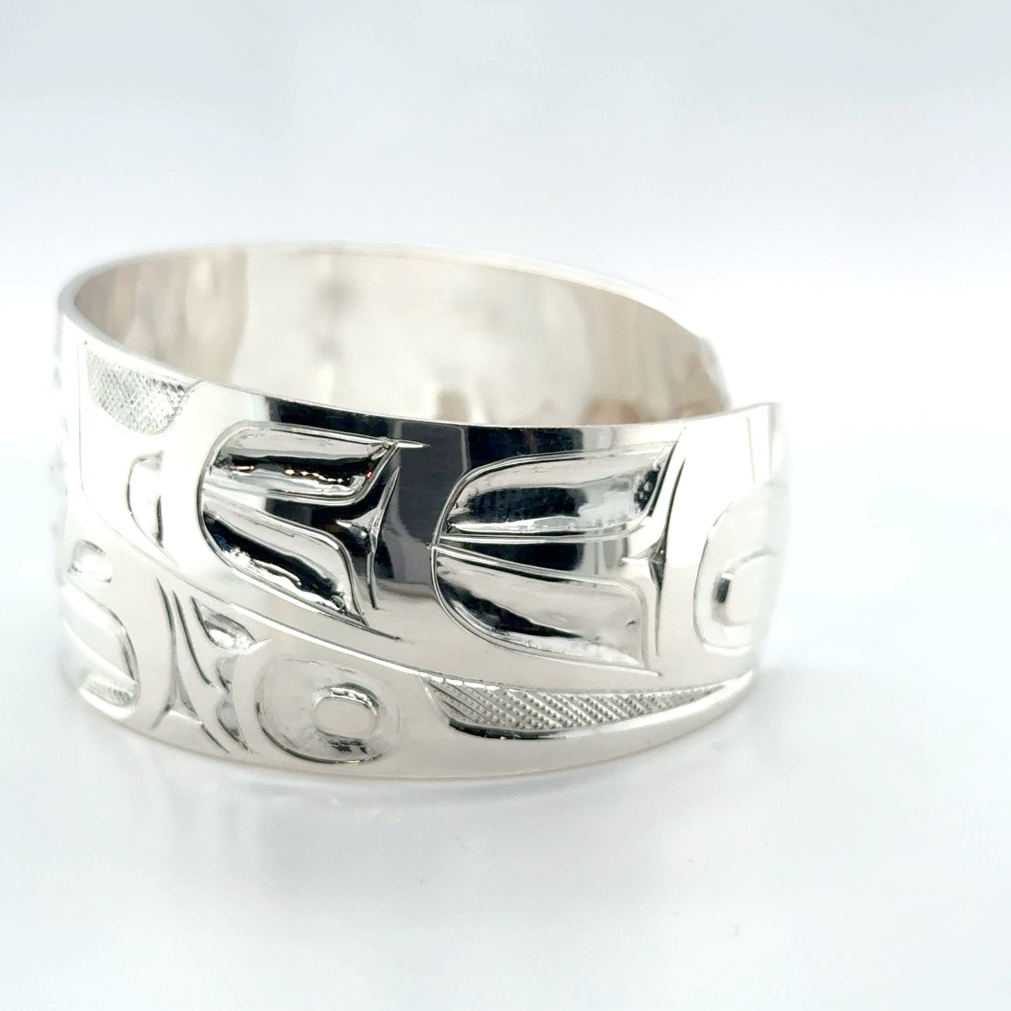 Bracelet - Sterling Silver - 1" - Eagle