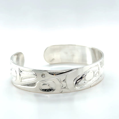 Bracelet - Sterling Silver - 1/2" - Hummingbird