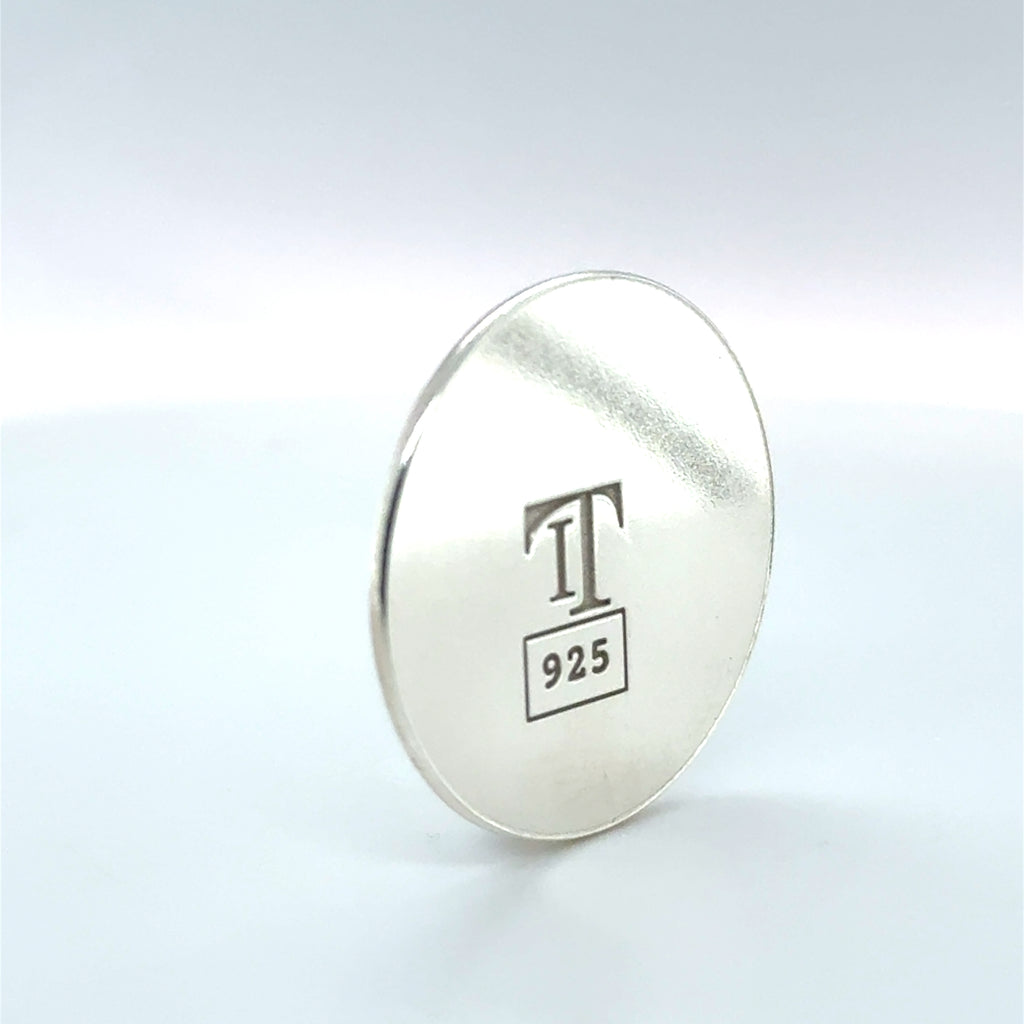 Golf Ball Marker - Sterling Silver  - Orca 2