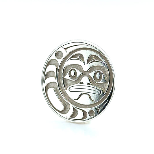 Golf Ball Marker - Sterling Silver  - Moon