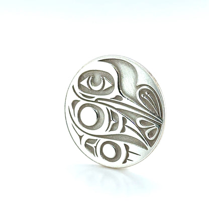Golf Ball Marker - Sterling Silver  - Hummingbird