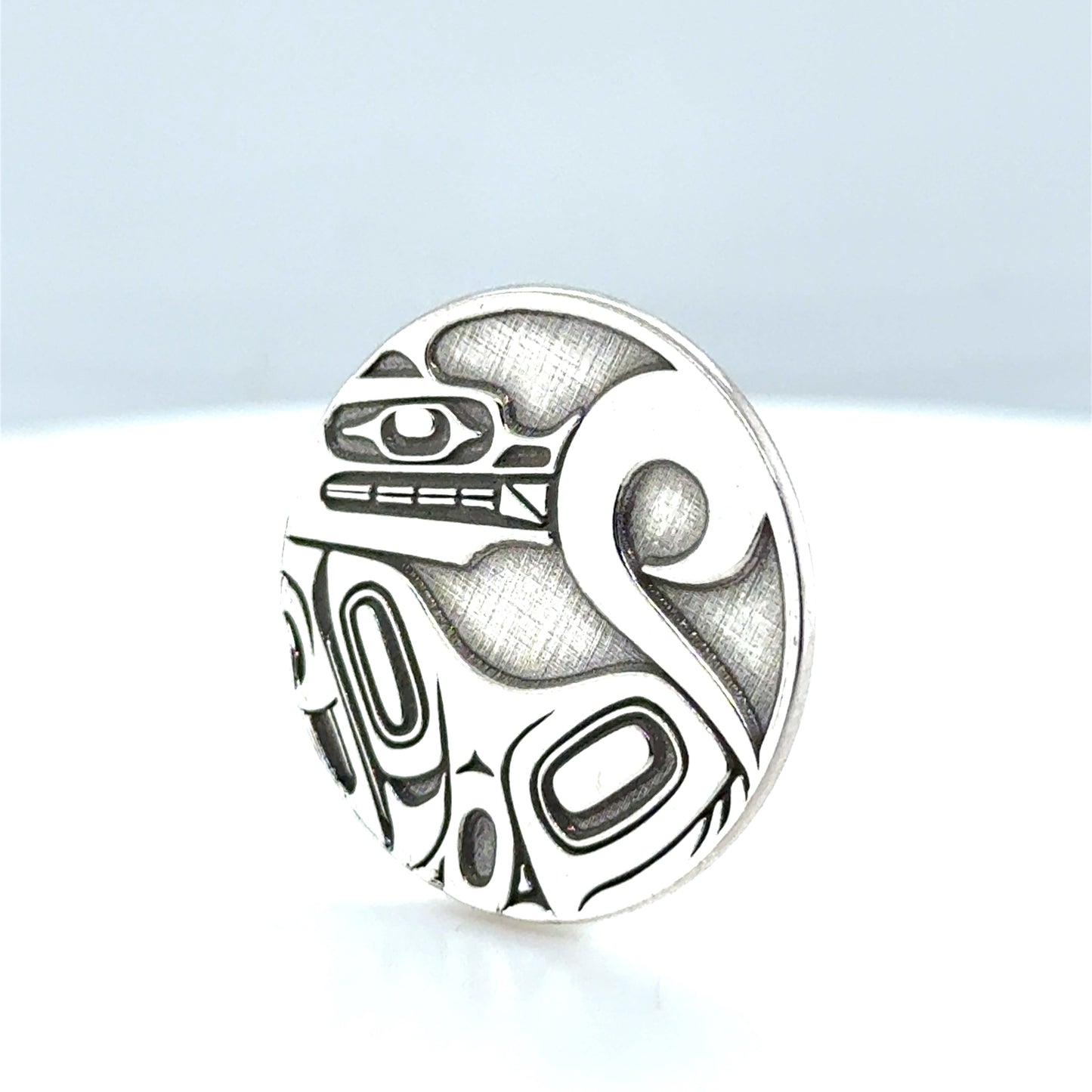 Golf Ball Marker - Sterling Silver  - Wolf