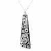 Pendant - Sterling Silver - Triangle - Eagle - 38mm