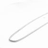 Sterling Silver Chain - Rounded Box - 1.3mm width