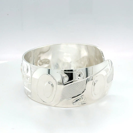 Bracelet - Sterling Silver & 14k - 3/4" - Orca