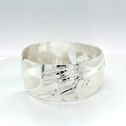 Bracelet - Sterling Silver & 14k - 3/4" - Orca