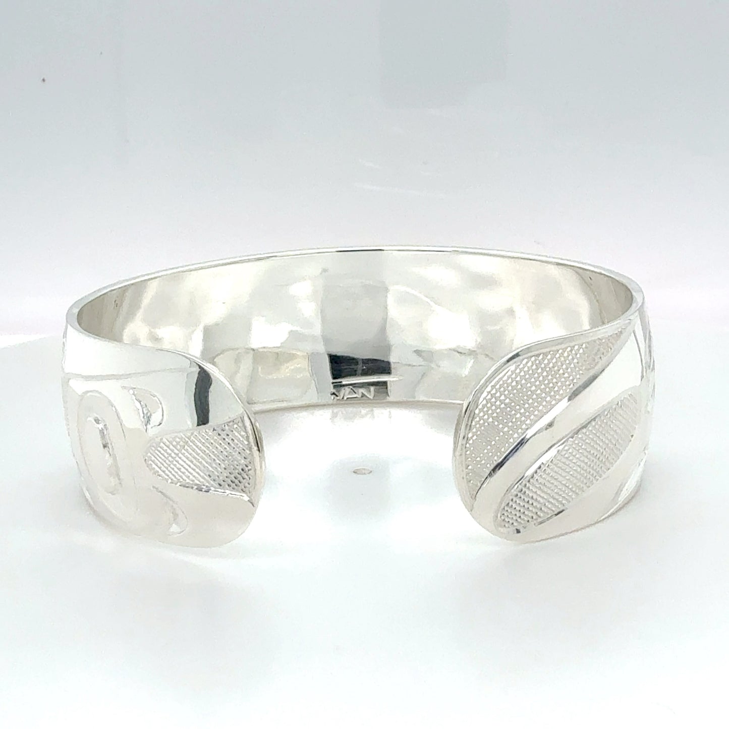 Bracelet - Sterling Silver & 14k - 3/4" - Orca