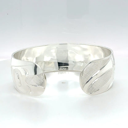 Bracelet - Sterling Silver & 14k - 3/4" - Orca