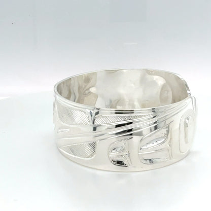 Bracelet - Sterling Silver - 3/4" - Hummingbird