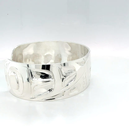 Bracelet - Sterling Silver - 3/4" - Hummingbird