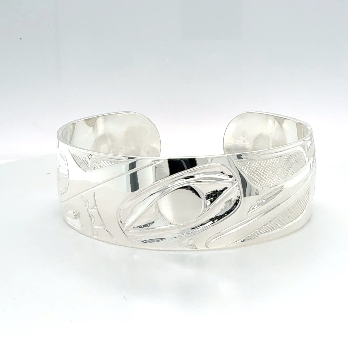 Bracelet - Sterling Silver - 3/4" - Hummingbird