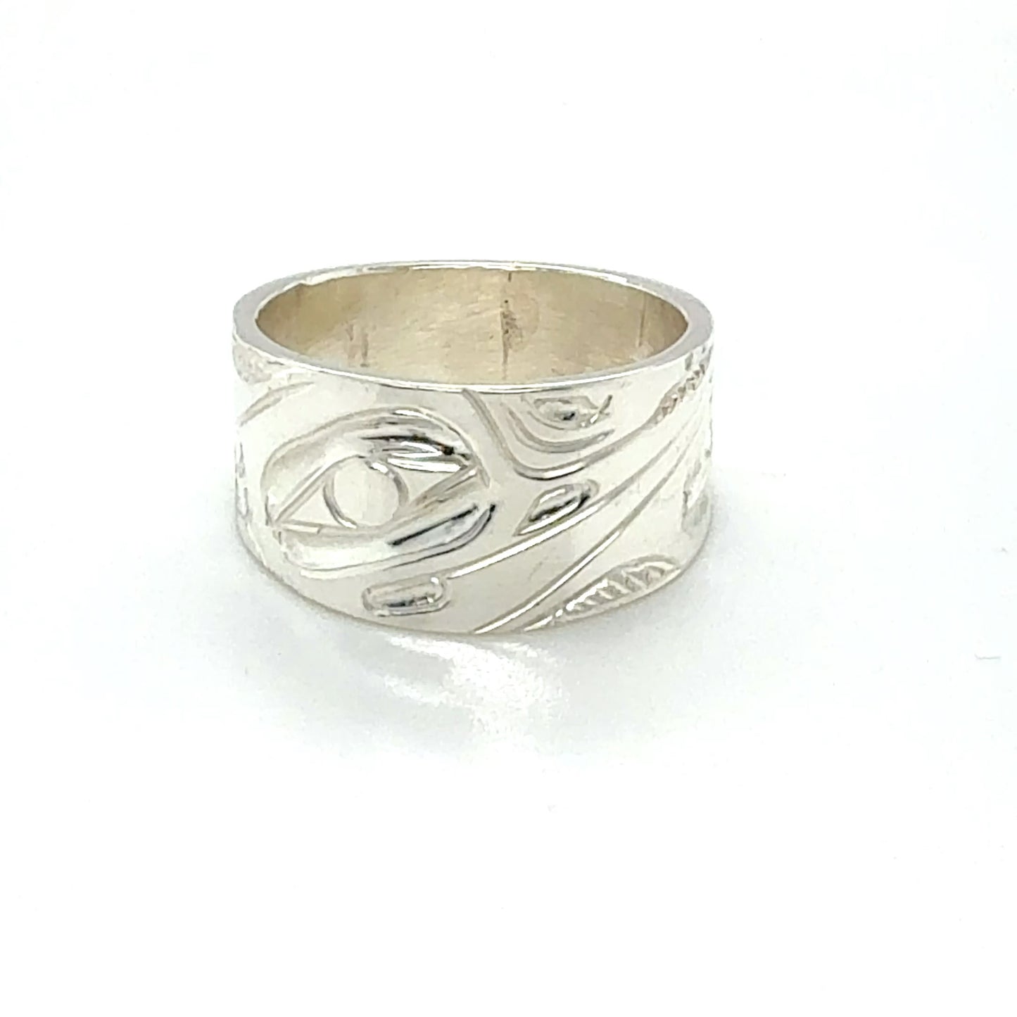 Ring - Sterling Silver - 3/8" - Hummingbird - Size 6