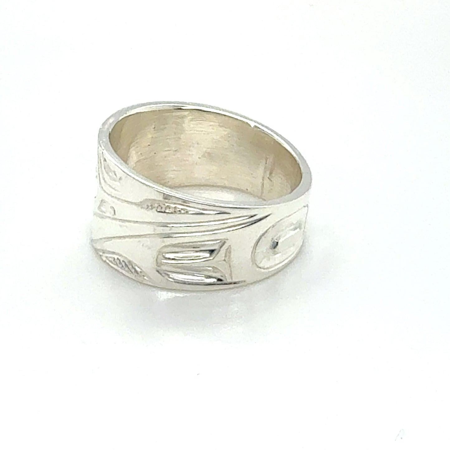 Ring - Sterling Silver - 3/8" - Hummingbird - Size 6