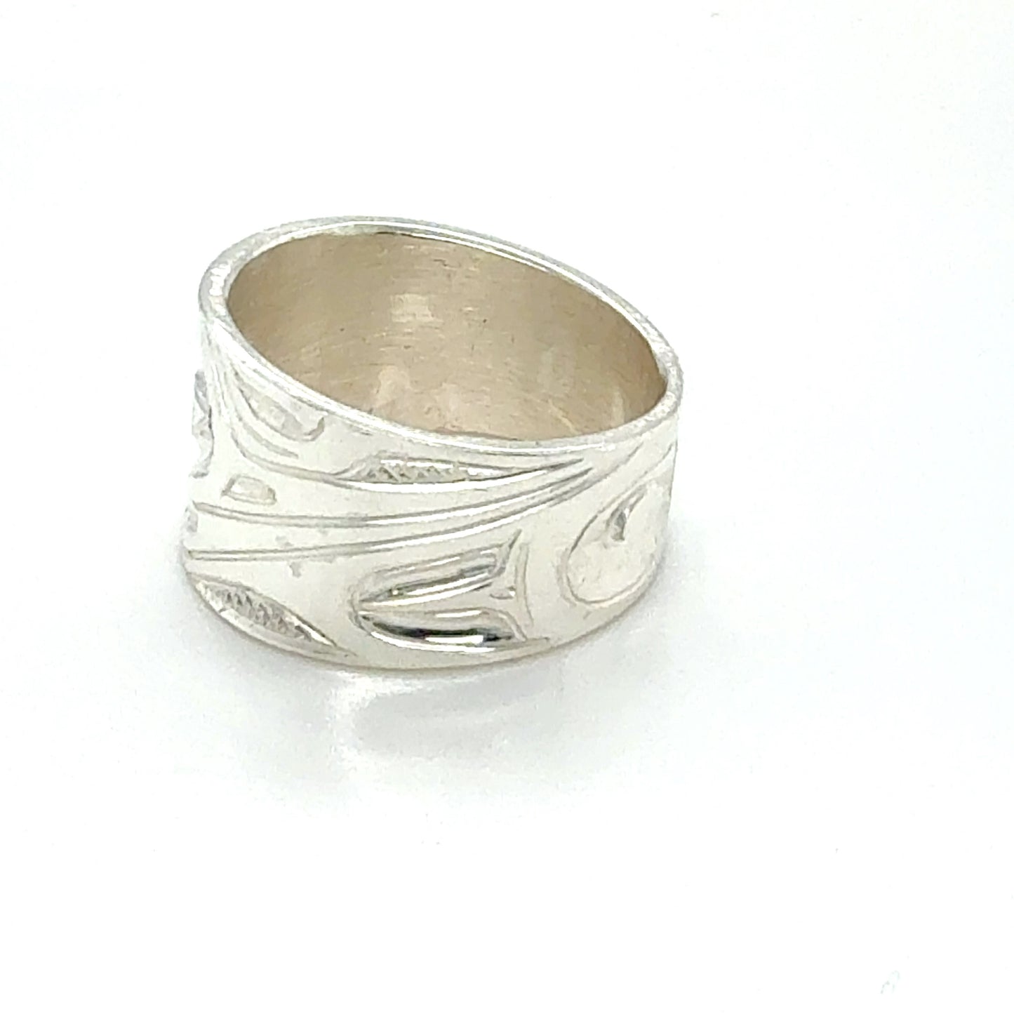 Ring - Sterling Silver - 1/2" - Hummingbird - Size 6
