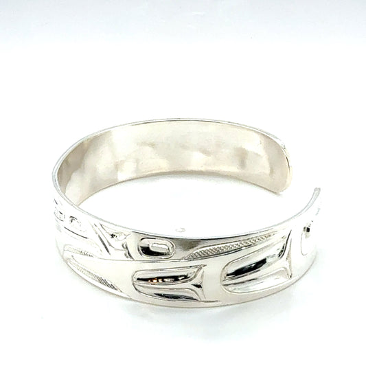 Bracelet - Sterling Silver - 1/2" - Raven