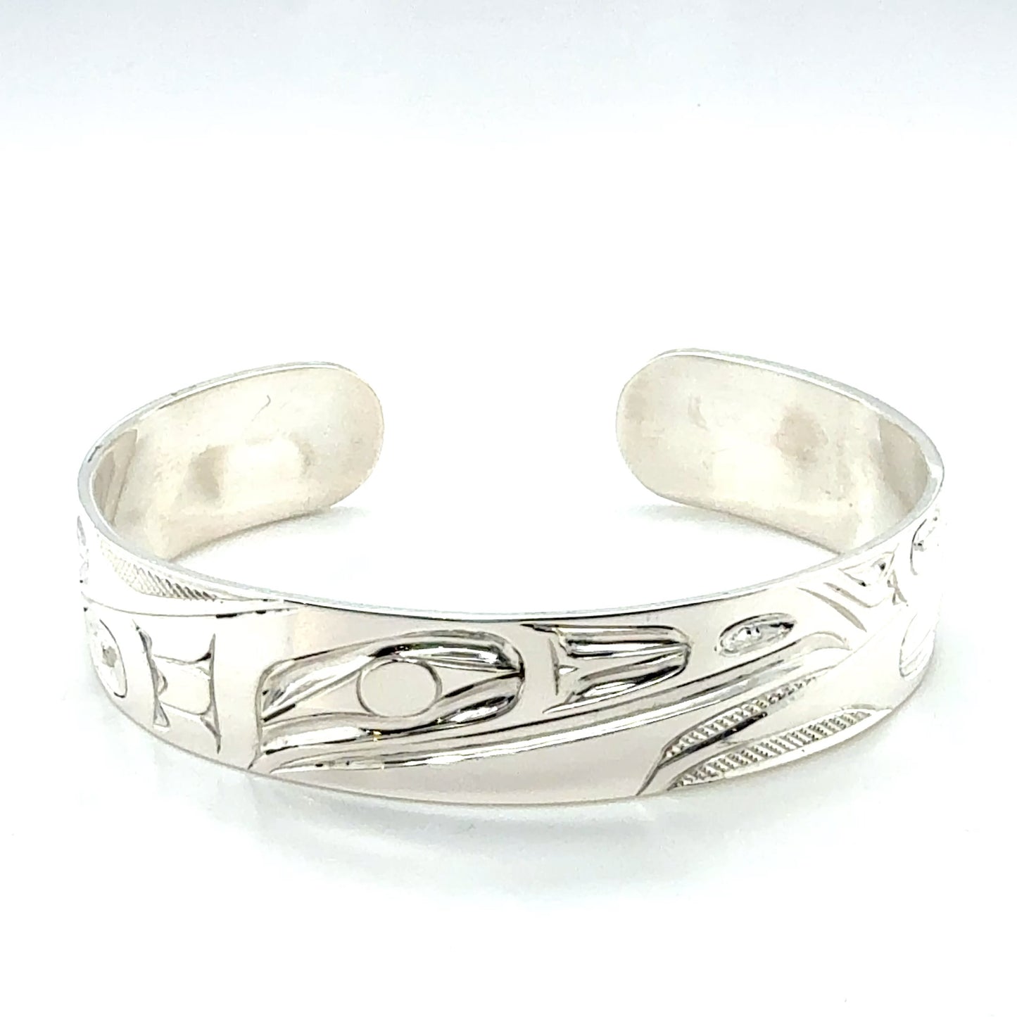 Bracelet - Sterling Silver - 1/2" - Raven