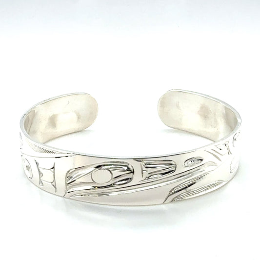 Bracelet - Sterling Silver - 1/2" - Raven