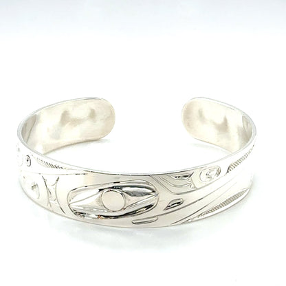 Bracelet - Sterling Silver - 1/2" - Hummingbird