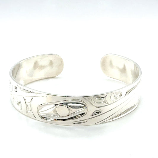 Bracelet - Sterling Silver - 1/2" - Hummingbird