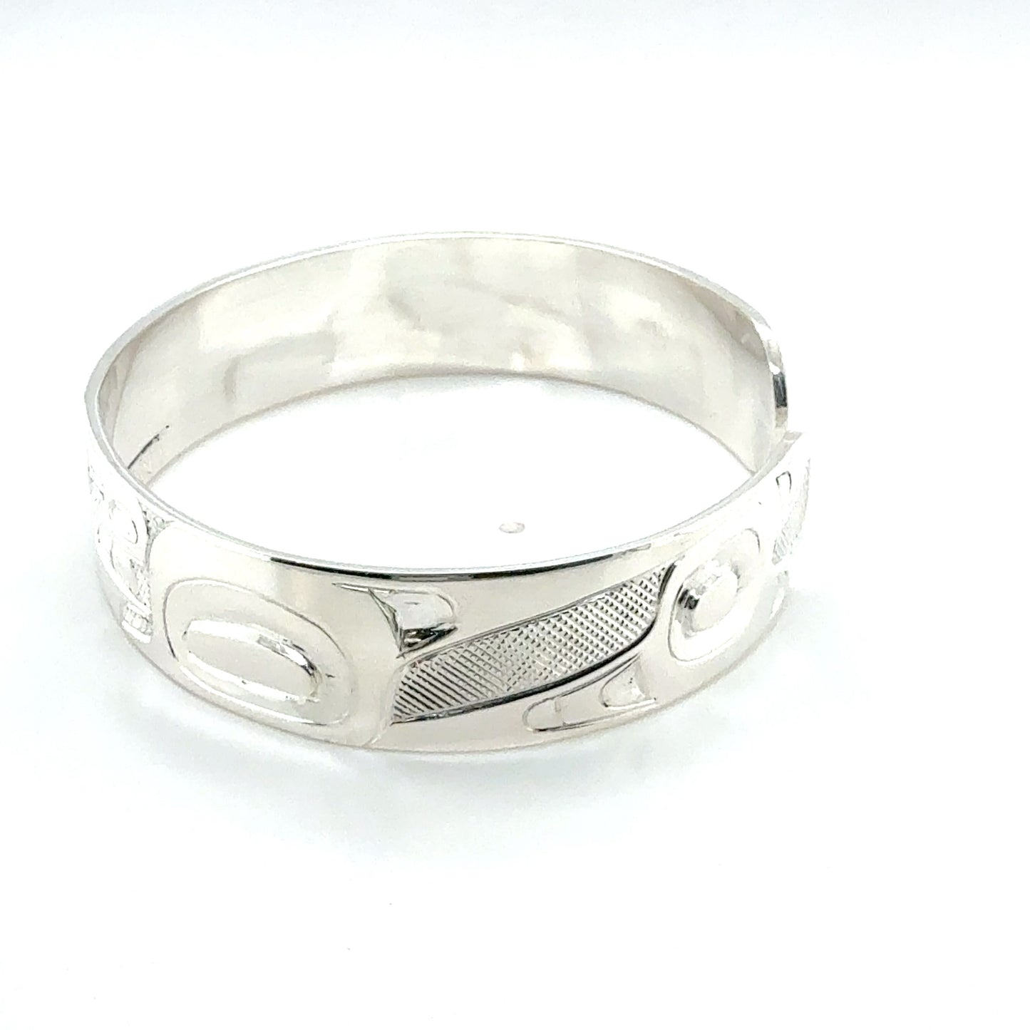 Bracelet - Sterling Silver - 1/2" - Orca