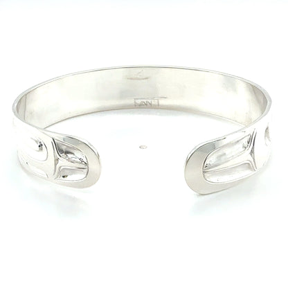 Bracelet - Sterling Silver - 1/2" - Wolf