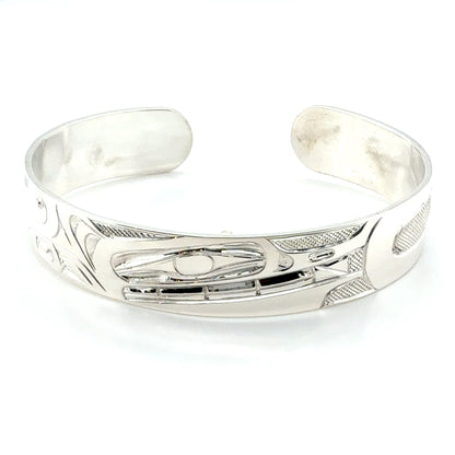 Bracelet - Sterling Silver - 1/2" - Wolf