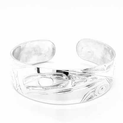 Bracelet - Sterling Silver - 3/4" - Raven
