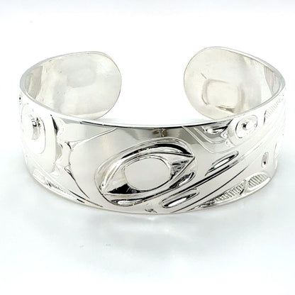 Bracelet - Sterling Silver - 3/4" - Hummingbird