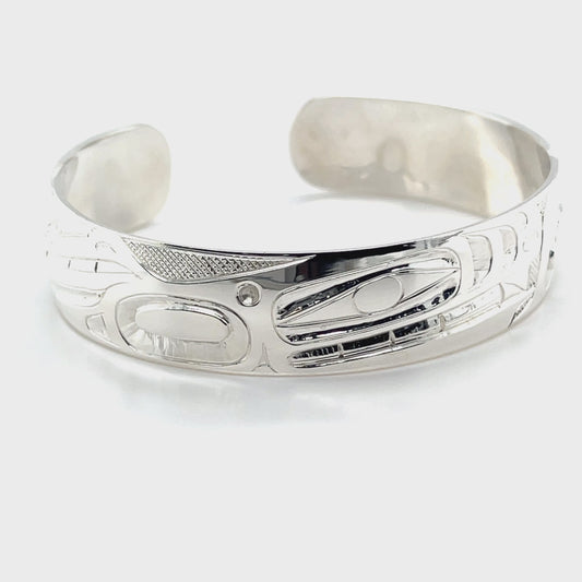 Bracelet - Sterling Silver - 1/2" - Orca