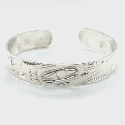 Bracelet - Sterling Silver - 1/2" - Hummingbird
