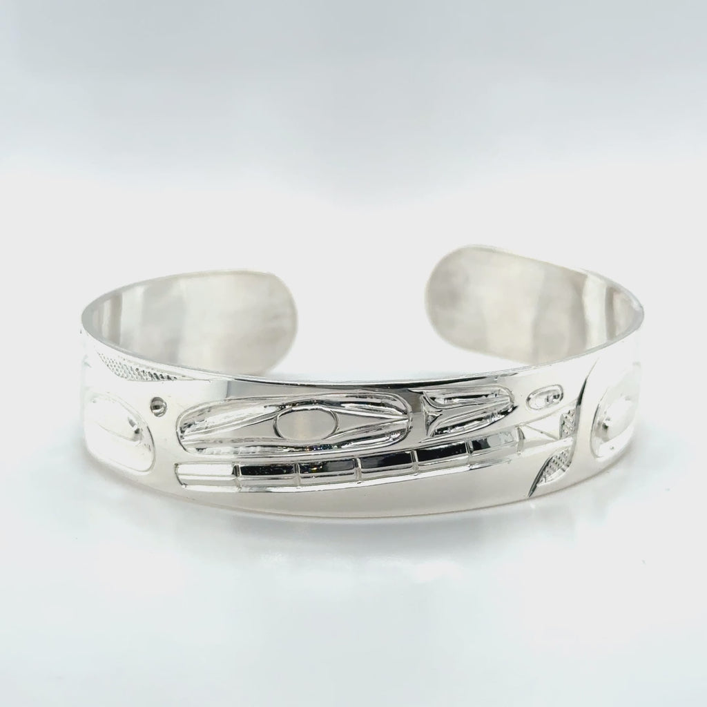 Bracelet - Sterling Silver - 1/2" - Orca