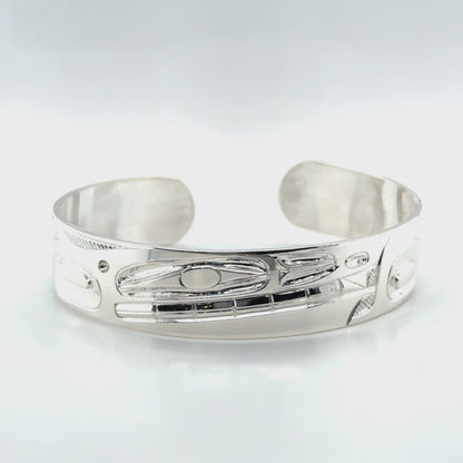 Bracelet - Sterling Silver - 1/2" - Orca